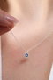 Heliophilia Silver Collar de Plata Esterlina 925 con Circonio